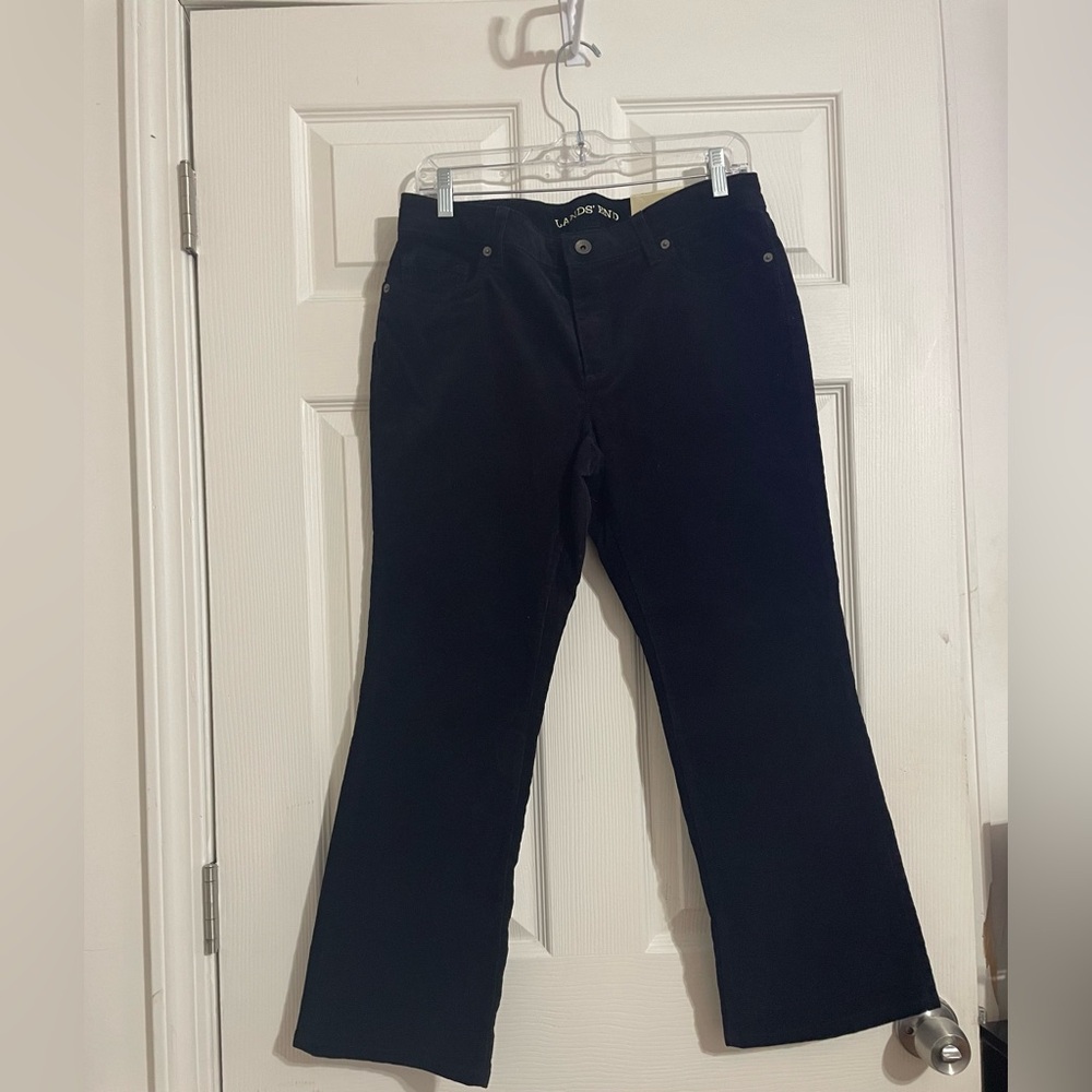 Lands End Mid rise Bootcut jeans 10P
